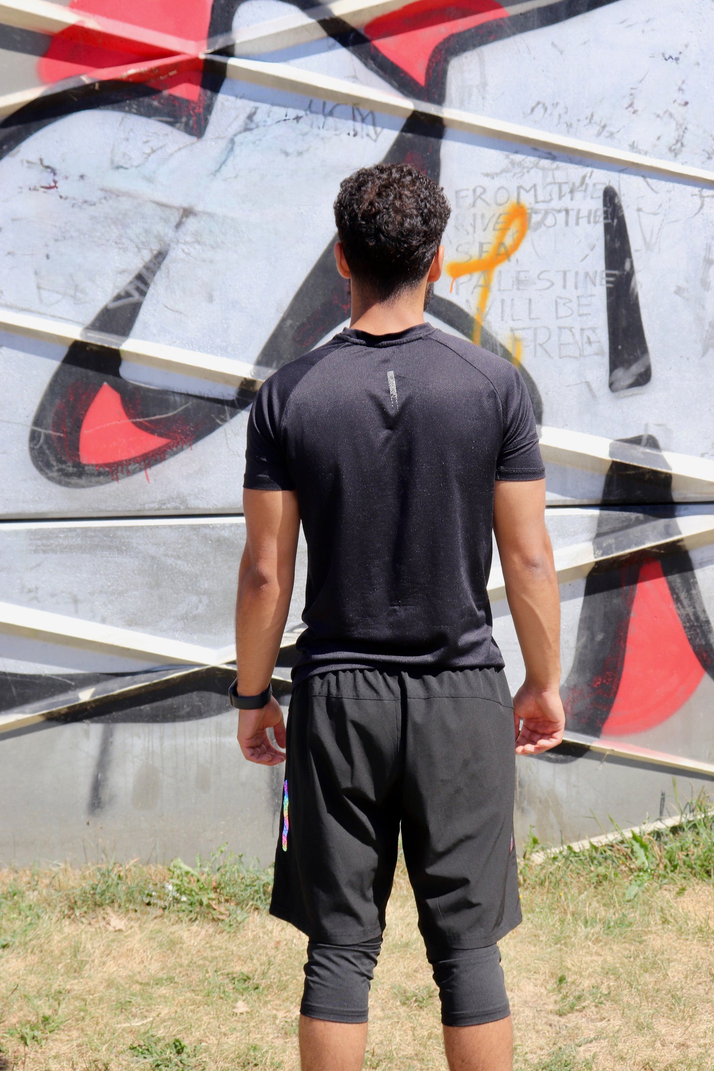Awrah-Compliant Gym Shorts – Modest Activewear for Men